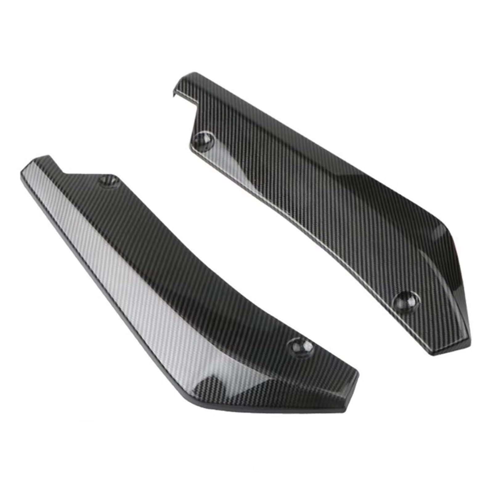 GLILAR Heckflügel 1 Paar Auto-Heckstoßstange Zu Installieren Universal-Fahrzeug-Stoßstangen-Diffusor Spoiler-Fin-Lippenverkleidung Automobilzubehör Tuning-Zubehör Den Außenbereich(Type 2) von GLILAR