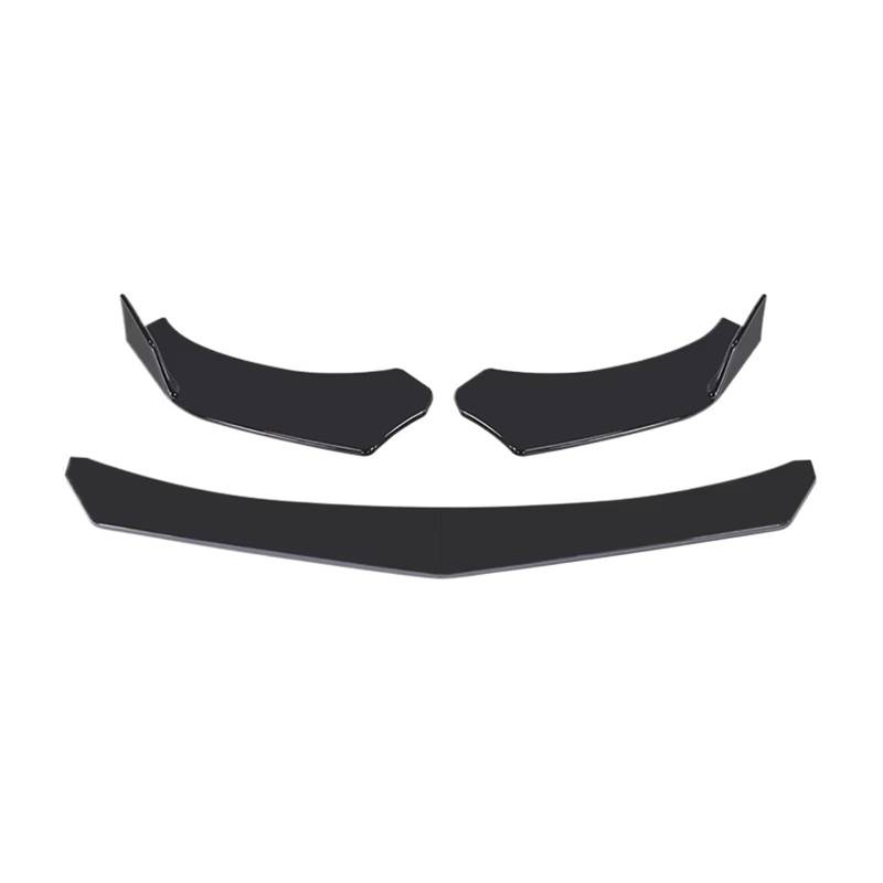 GLILAR Heckflügel Kompatibel Mit 4/5-teiliges Auto-Frontstoßstangen-Lippenkörper-Set Spoiler-Splitter Kohlefaser-Stoßstangen-Canard-Lippensplitter(Type 2) von GLILAR