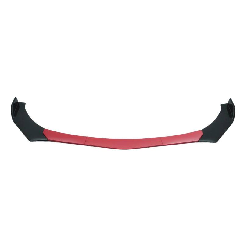 GLILAR Heckflügel Kompatibel Mit 4/5-teiliges Auto-Frontstoßstangen-Lippenkörper-Set Spoiler-Splitter Kohlefaser-Stoßstangen-Canard-Lippensplitter(Type 7) von GLILAR