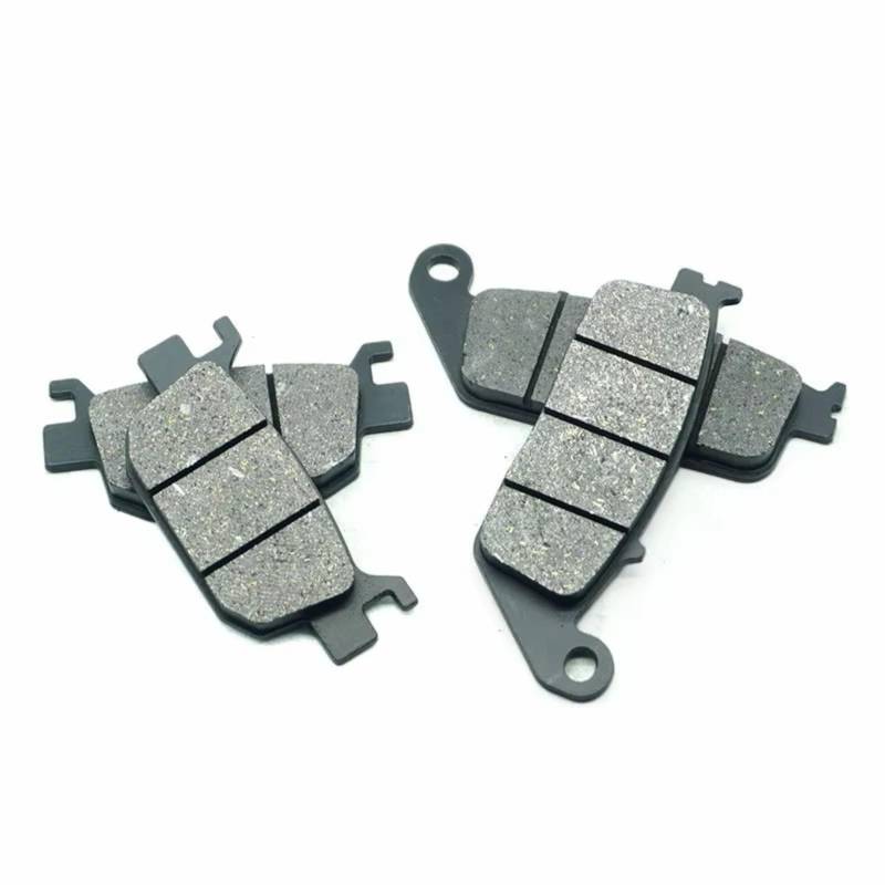 GLILAR Kompatibel Mit Benelli Für Imperial 400 2018 2019 2020 2021 2022 2023 Motorrad Vorne Hinten Bremsbeläge Kit Set Teile Bremsbeläge(Front Rear Pads) von GLILAR