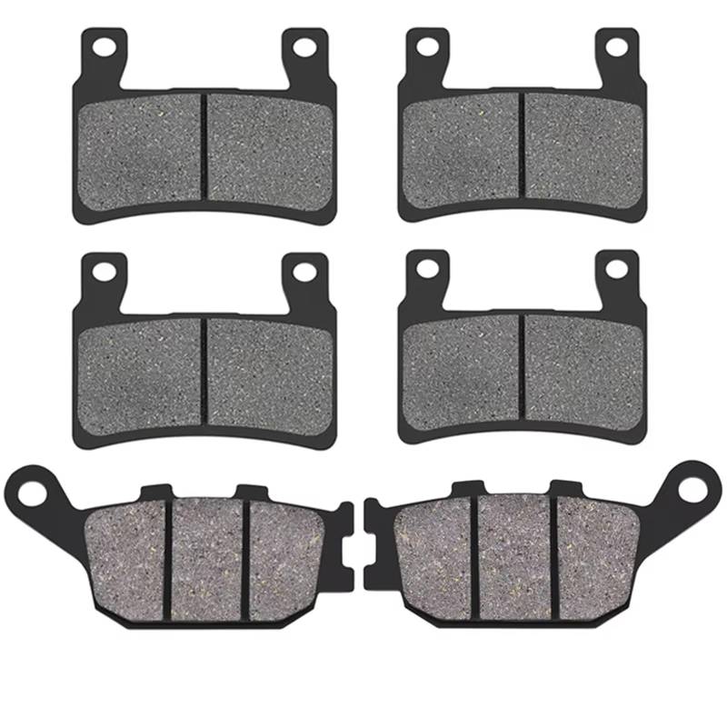 GLILAR Kompatibel Mit CB Für 1300 S 2005–2012 Für RVT 1000 R RC51 2000–2006 Für VTR 1000 SP SP1 SP2 2000–2007 Motorrad-Bremsbeläge Vorne Und Hinten Bremsbeläge(Front and Rear) von GLILAR