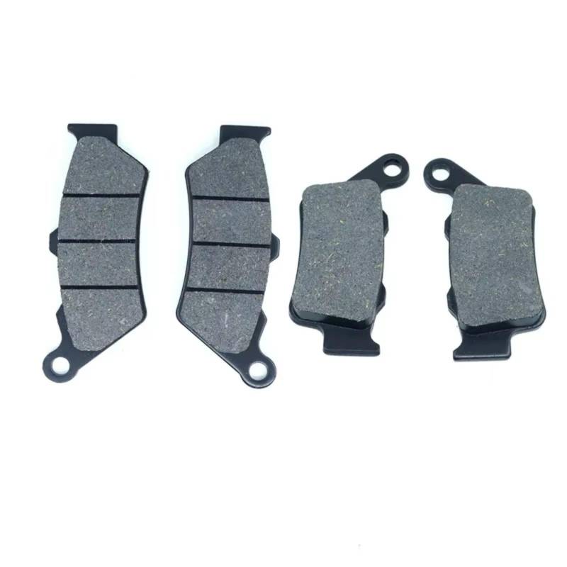 GLILAR Kompatibel Mit F650GS Dakar GS Kette Angetrieben Inc ABS Modelle 1993-2008 Motorrad Vorne Hinten Bremsbeläge Bremsbeläge(Front and Rear Set) von GLILAR