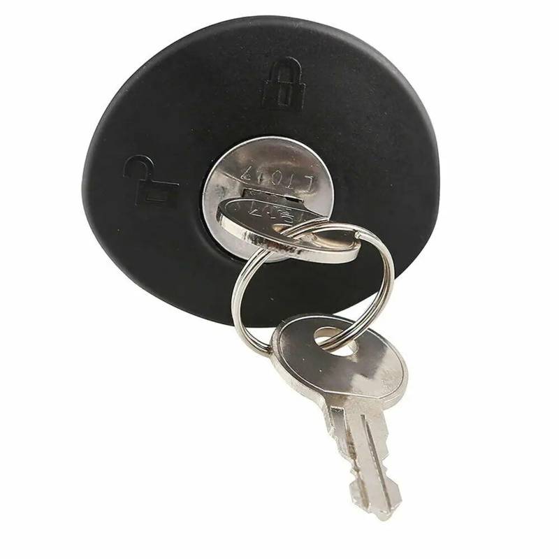 GLILAR Tankdeckelleitung Kompatibel Mit Ford Für Edge Für Escape Für Expedition 2011 2012 2013 2014 1 Stück Abschließbarer Tankdeckel Mit Schlüssel 8U5A9C268AC von GLILAR