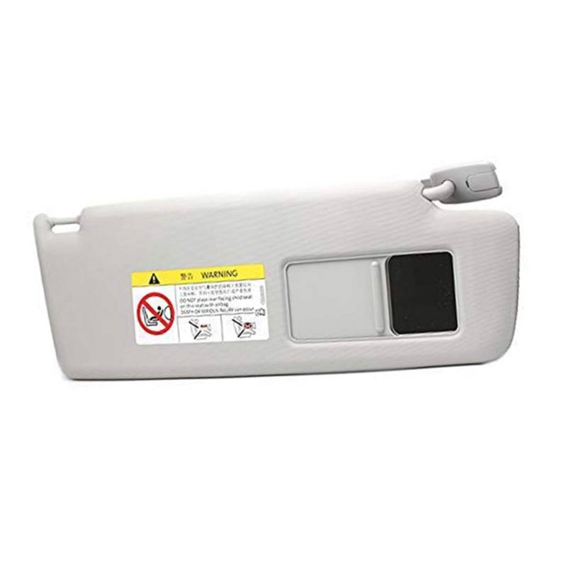 GLOFLY Auto Innen Sonnenblende Sonnenblende Vorne Sonnenschutzdach Fit for VW Volkswagen Tiguan 2009 2010 2011 2012-2015 Grau rechts Sonnenblenden von Homry