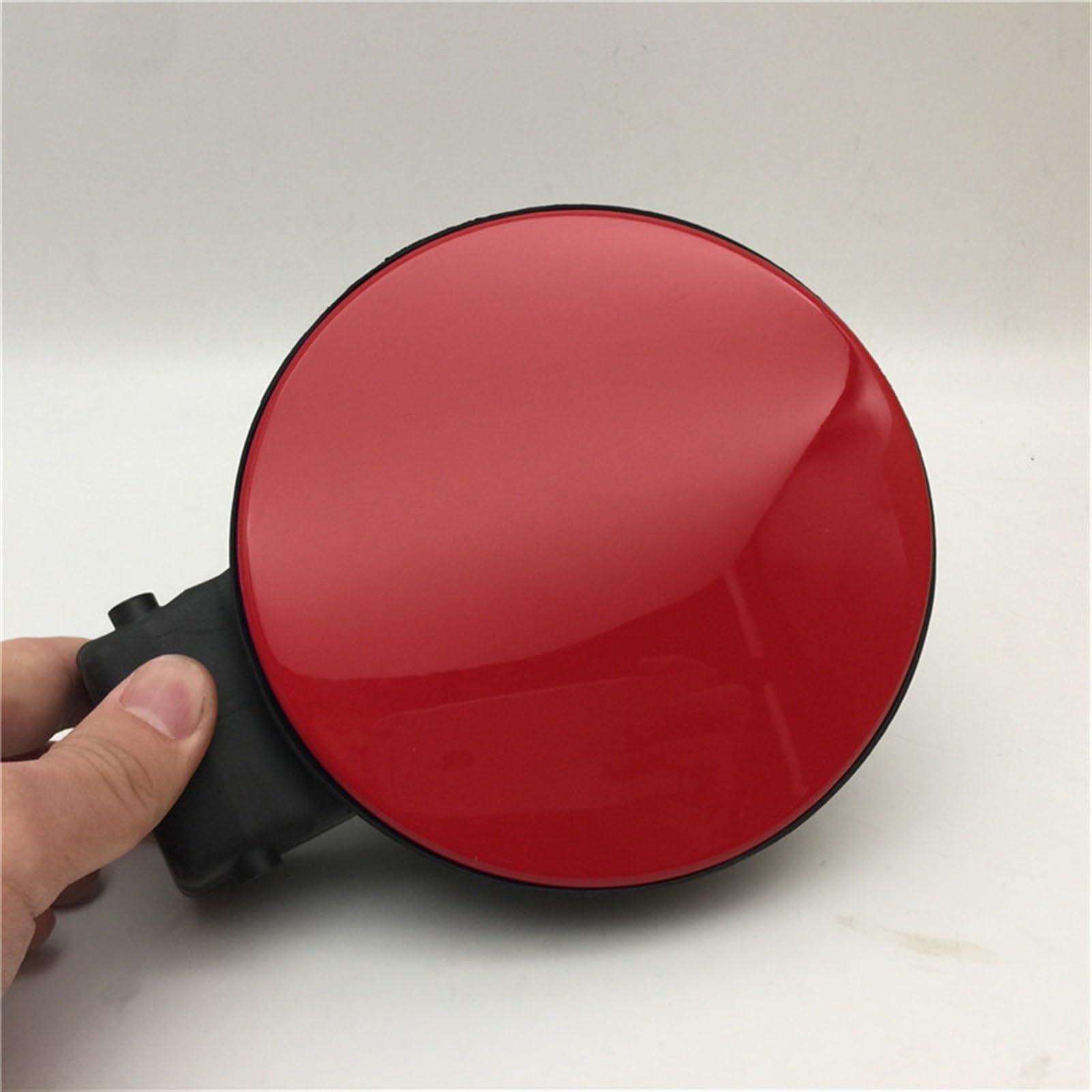 GLOFLY Weiß schwarz rot Kraftstoffeinfüllklappe Tankdeckel passend for Polo 6R 2010–2018 6RD809857D 6R0809857D 6R0 809 857 D 6R0809857 Tankdeckel (Size : Red) von GLOFLY