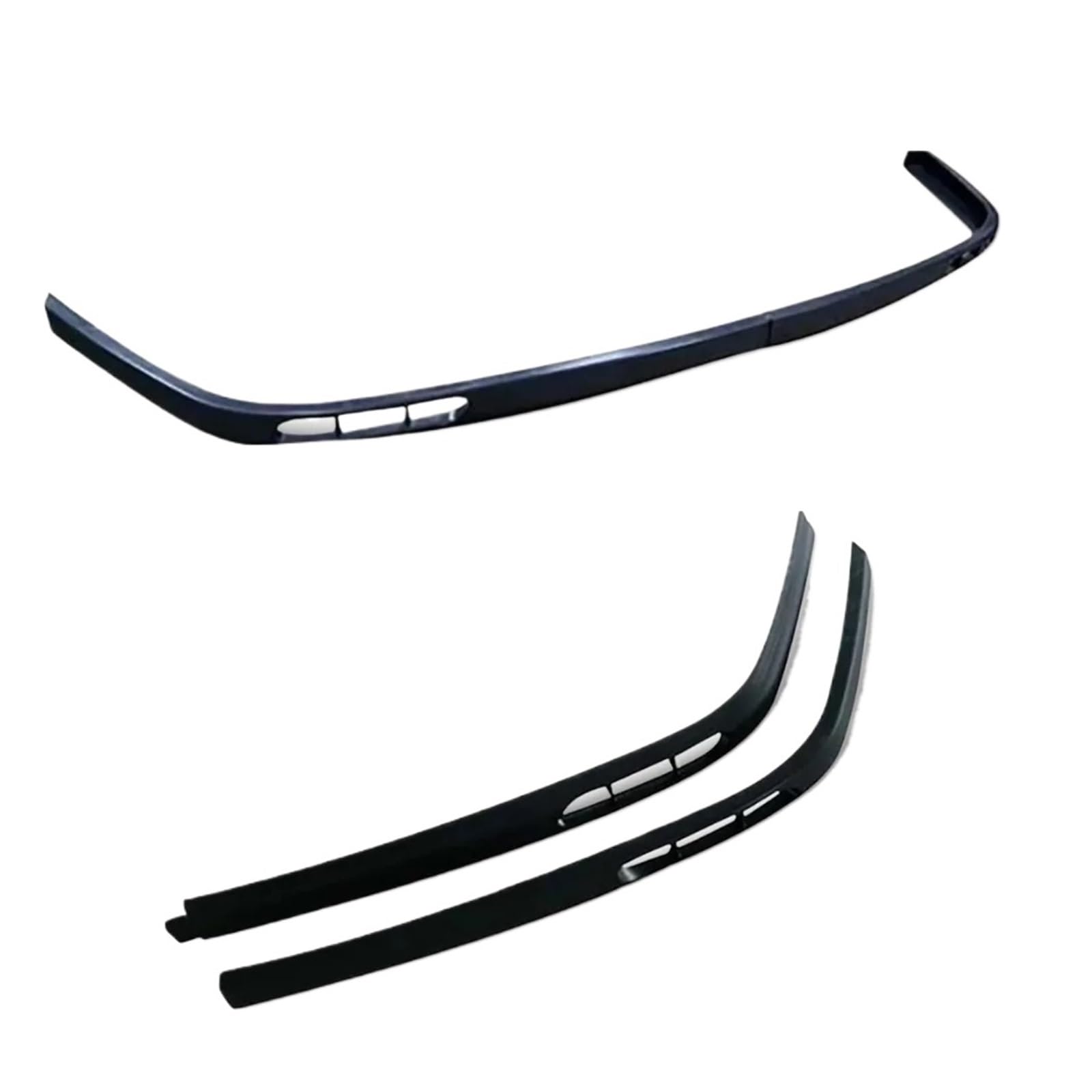 GLONHKDI 2 Stück Frontstoßstangenlippe Kompatibel for Peugeot 206 Body Kit Autozubehör Spoiler Splitter Diffusor Klappe Sportstoßstange Außenteile(Model 1) von GLONHKDI