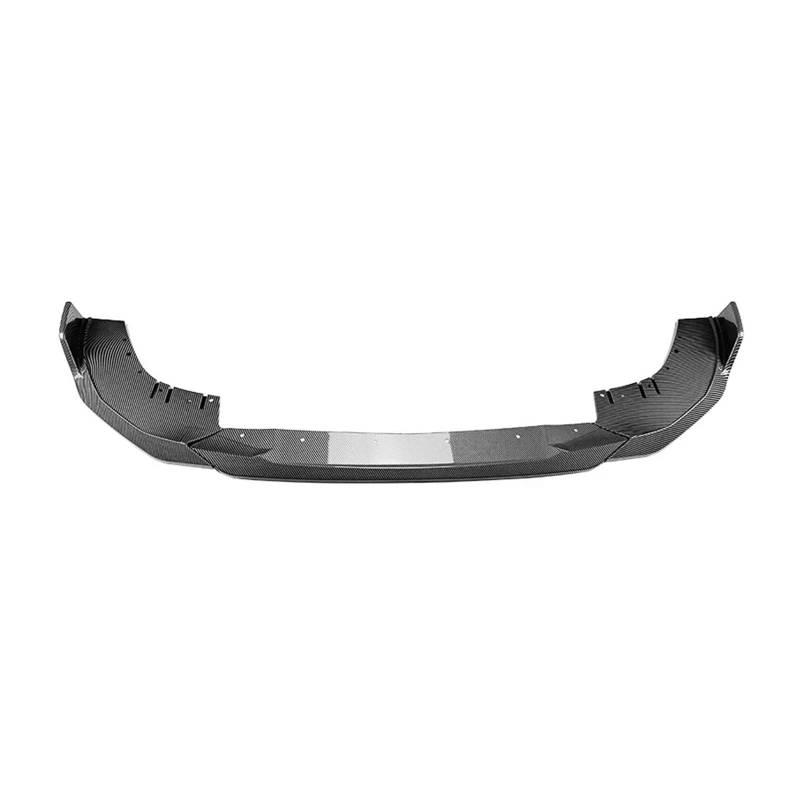 GLONHKDI Auto Front Stoßstange Lip Splitter Kompatibel for BMW 2 Serie G42 218i 220i 220d 230i Coupe M Sport 2022-2024 diffusor Body Kit Spoiler Trim(Carbon Look) von GLONHKDI