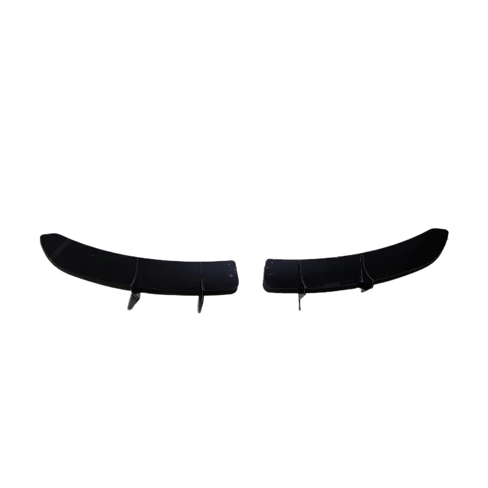 GLONHKDI Auto Frontstoßstange Lip Spoiler Splitter Diffusor Deflektor & Heckstoßstange Diffusor Kompatibel for VW Golf 6 MK6 R R20 2008-2013 Canard Tuning(Rear Diffuser Black) von GLONHKDI