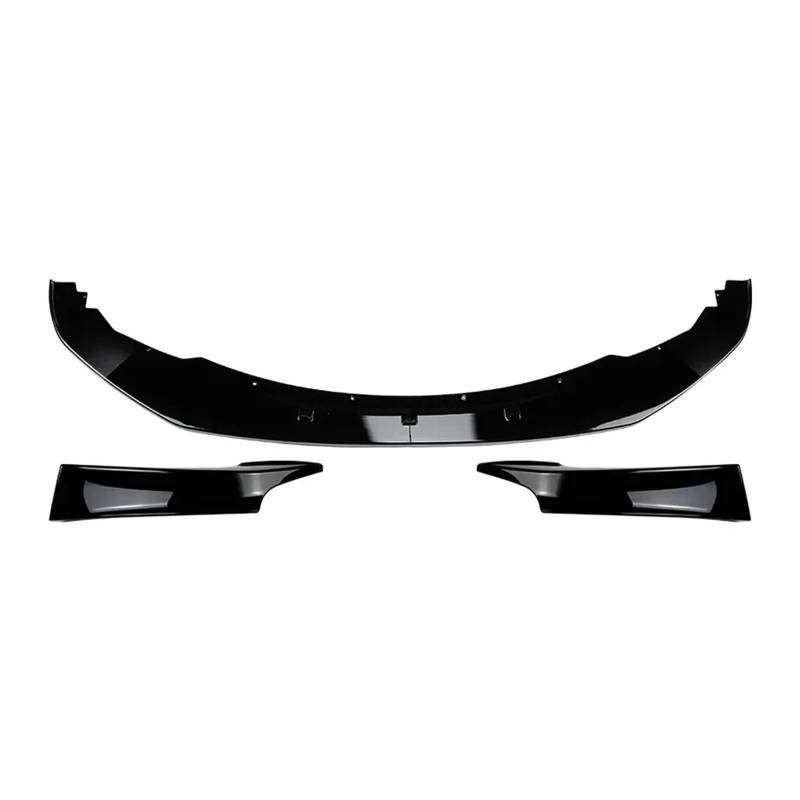 GLONHKDI Auto Frontstoßstange Lip Spoiler Splitter Nebelscheinwerfer Kühlergrill Kompatibel for BMW 1er F20 F21 120d 120i M135i M Pack PRE-LCI 2011-2015 Tuning(Gloss black AB) von GLONHKDI
