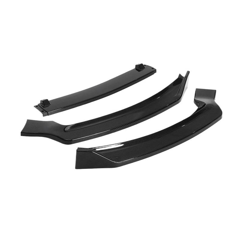 GLONHKDI Carbon Fiber Look Auto Front Stoßstange Splitter Lip Diffusor Body Kit Spoiler Schutz Kompatibel for Mondeo 2013-2016(Carbon look) von GLONHKDI