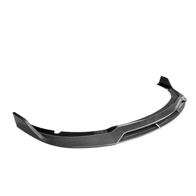 GLONHKDI Frontspoilerlippe Splitter Spoiler Kompatibel for Dodge Charger 2015-2023 Carbonfaser-Look Glänzend Schwarz 4-teiliges Air Chin Bodykit(Carbon Fiber Look) von GLONHKDI