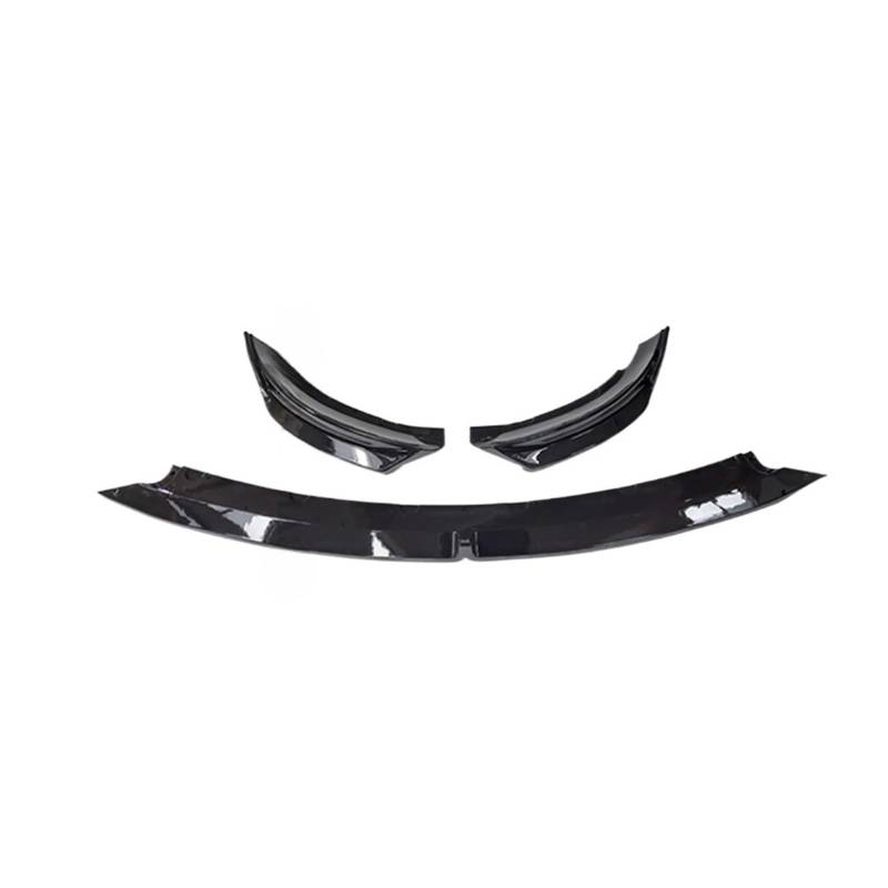 GLONHKDI Frontstoßstange Lippe Kinn Diffusor Body Kit Spoiler Deflektor Tuning Zubehör Kompatibel for Tesla Modell 3 Y 2017+ 2019 2020 2021 2022 2023(Model 3 Glossy Black) von GLONHKDI