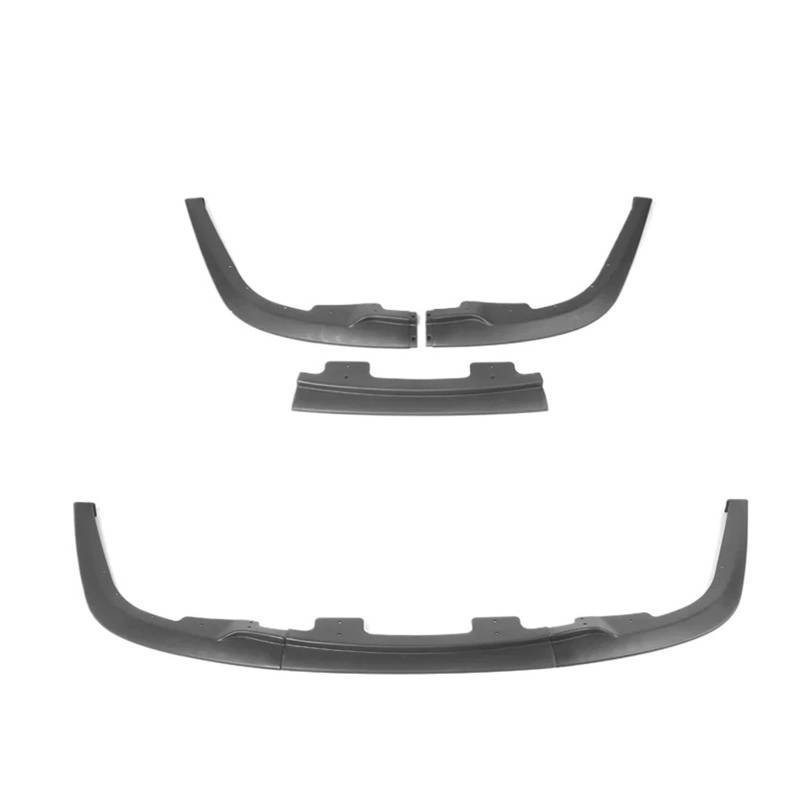GLONHKDI Frontstoßstange Splitter Lip Kompatibel for Subaru Impreza WRX Sti S204 2006 2007 Spoiler Splitter Deflector Lippen BodyKit Frontschaufel Surround(Matte black) von GLONHKDI