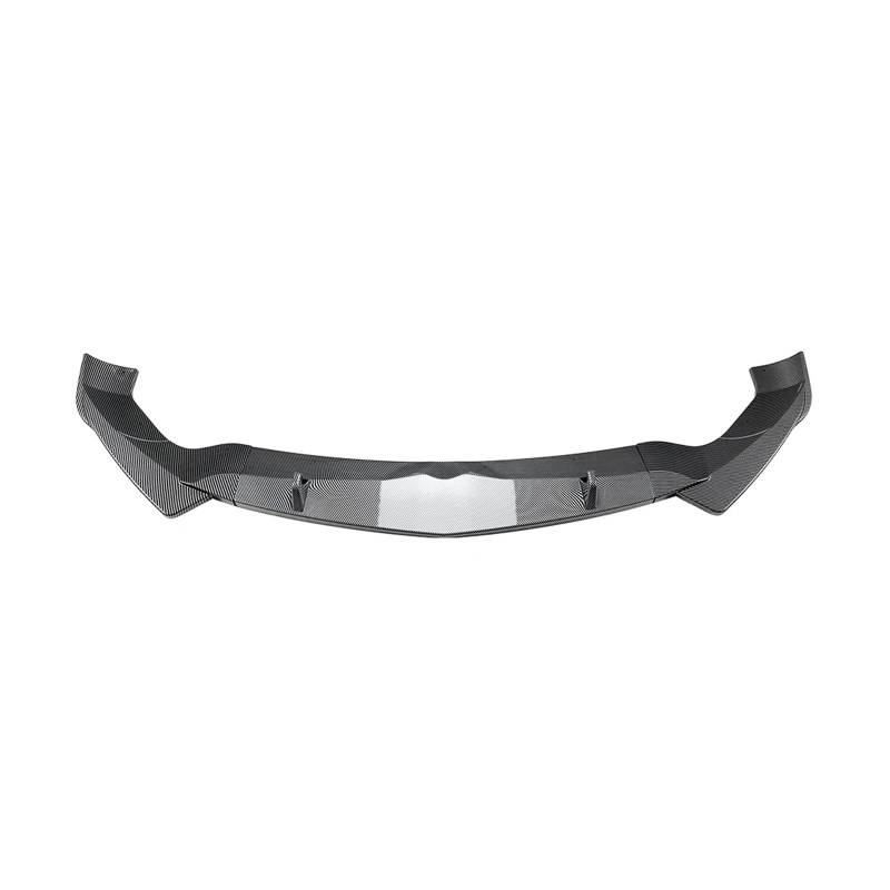 GLONHKDI Kompatibel for Alfa Romeo Stelvio 2017+ Autozubehör Außenabdeckung Auto Frontstoßstange Lippe Front Lower Spoiler ABS Guard Kit(Carbon Look) von GLONHKDI
