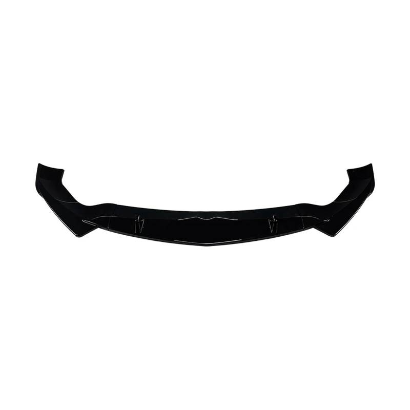 GLONHKDI Kompatibel for Alfa Romeo Stelvio 2017+ Autozubehör Außenabdeckung Auto Frontstoßstange Lippe Front Lower Spoiler ABS Guard Kit(Gloss Black) von GLONHKDI