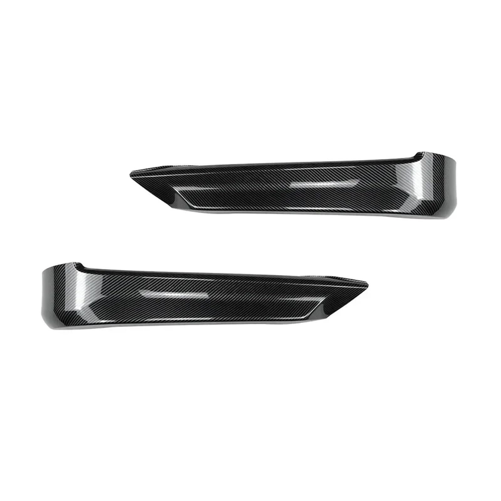 GLONHKDI Kompatibel for BMW 3er 318i 320i 330i E90 E91 LCI Facelift Auto Frontstoßstange Lip Body Kit Spoiler Splitter Stoßstange Canard Lip 2005-2008(Carbon Look) von GLONHKDI