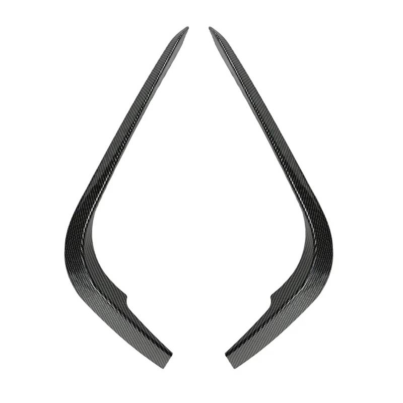 GLONHKDI Kompatibel for BMW 3er E90 E91 320i 330i M Sport Pre-LCI 2005-2008 Auto Frontstoßstange Canard Splitter Diffusor Schutzabdeckung Schutz(Carbon Look) von GLONHKDI