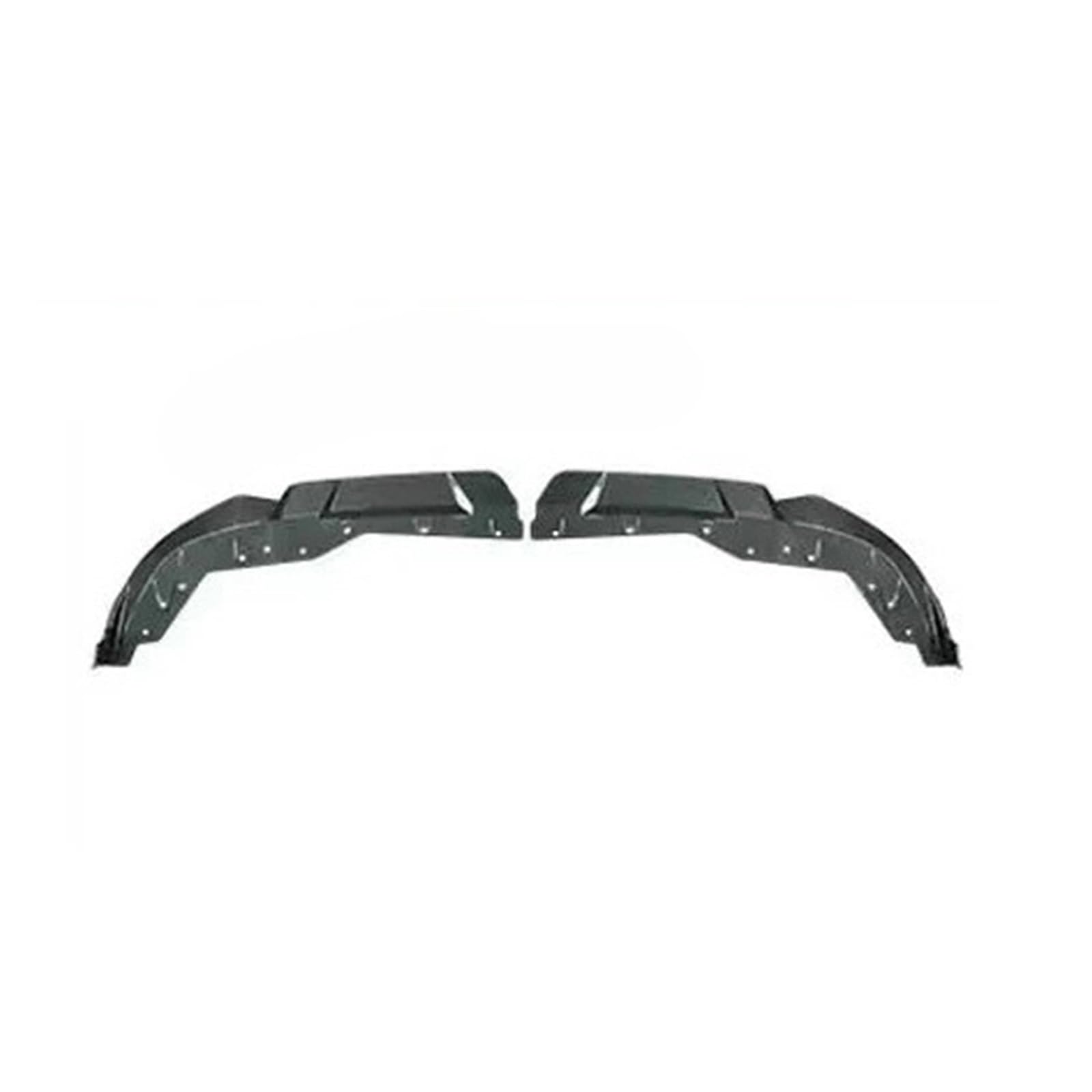 GLONHKDI Kompatibel for BMW 3er G20 G28 Lci 2023+ Schwarz glänzend 2 Teile/Satz MP Style Frontstoßstange Splitter Lippe Spoiler Diffusor Schutz Body Kit Abdeckung(Carbon Look) von GLONHKDI