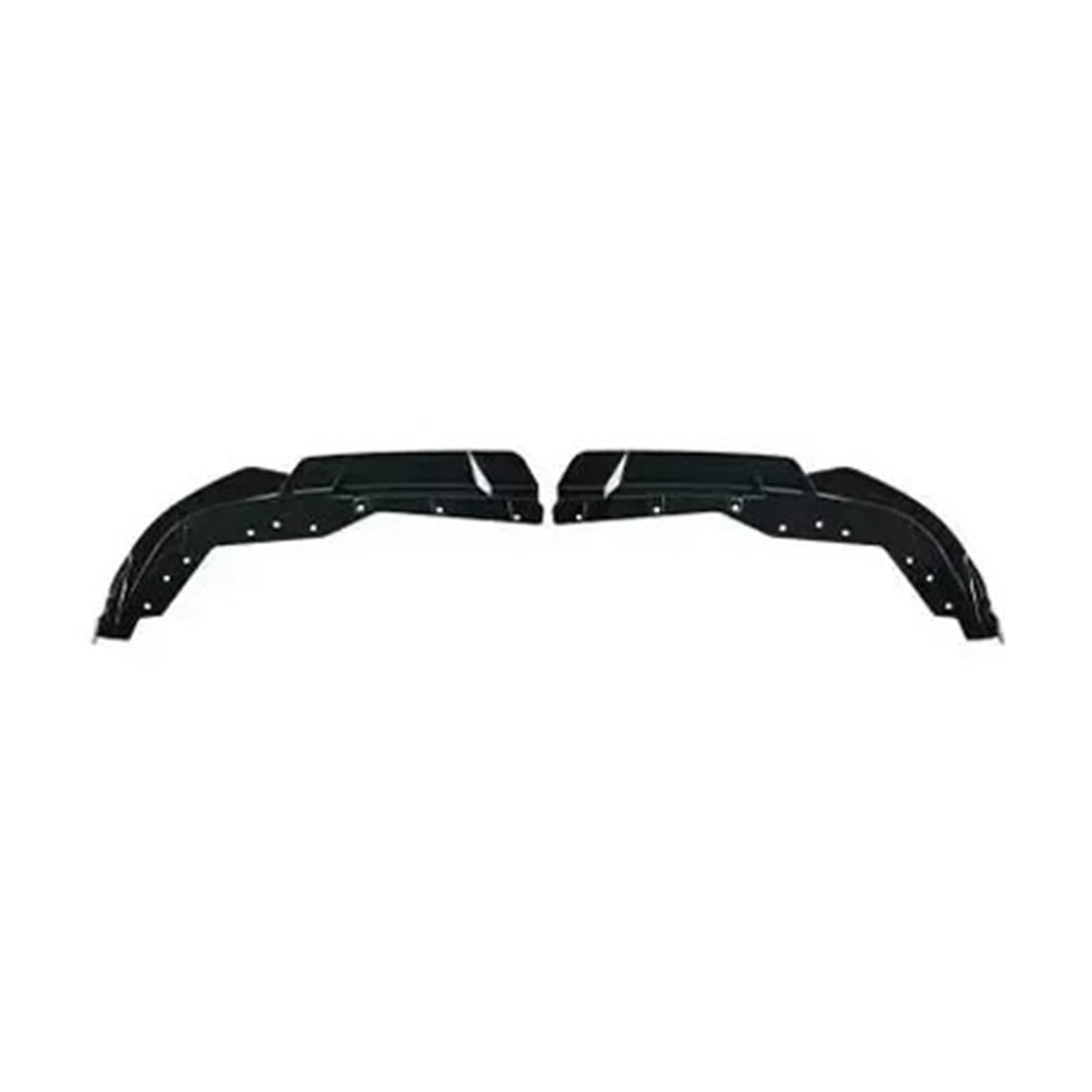 GLONHKDI Kompatibel for BMW 3er G20 G28 Lci 2023+ Schwarz glänzend 2 Teile/Satz MP Style Frontstoßstange Splitter Lippe Spoiler Diffusor Schutz Body Kit Abdeckung(Gloss Black) von GLONHKDI