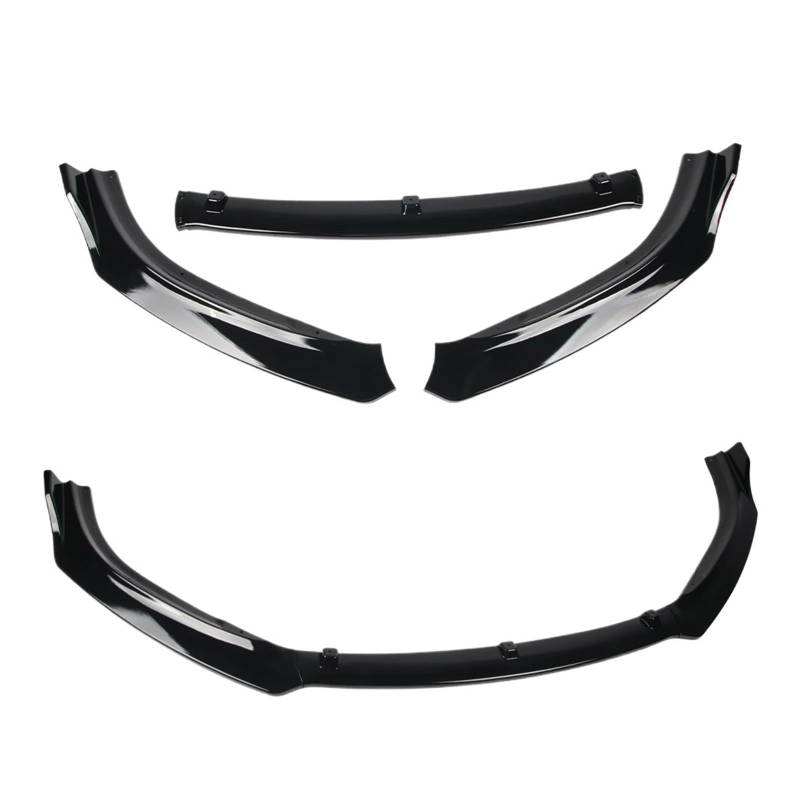 GLONHKDI Kompatibel for Mazda 6 Atenza 2014 2015 2016 2017 2018 3PCS Auto Front Stoßstange Splitter Lip Diffusor Körper Kit Spoiler Schutz(Gloss Black) von GLONHKDI