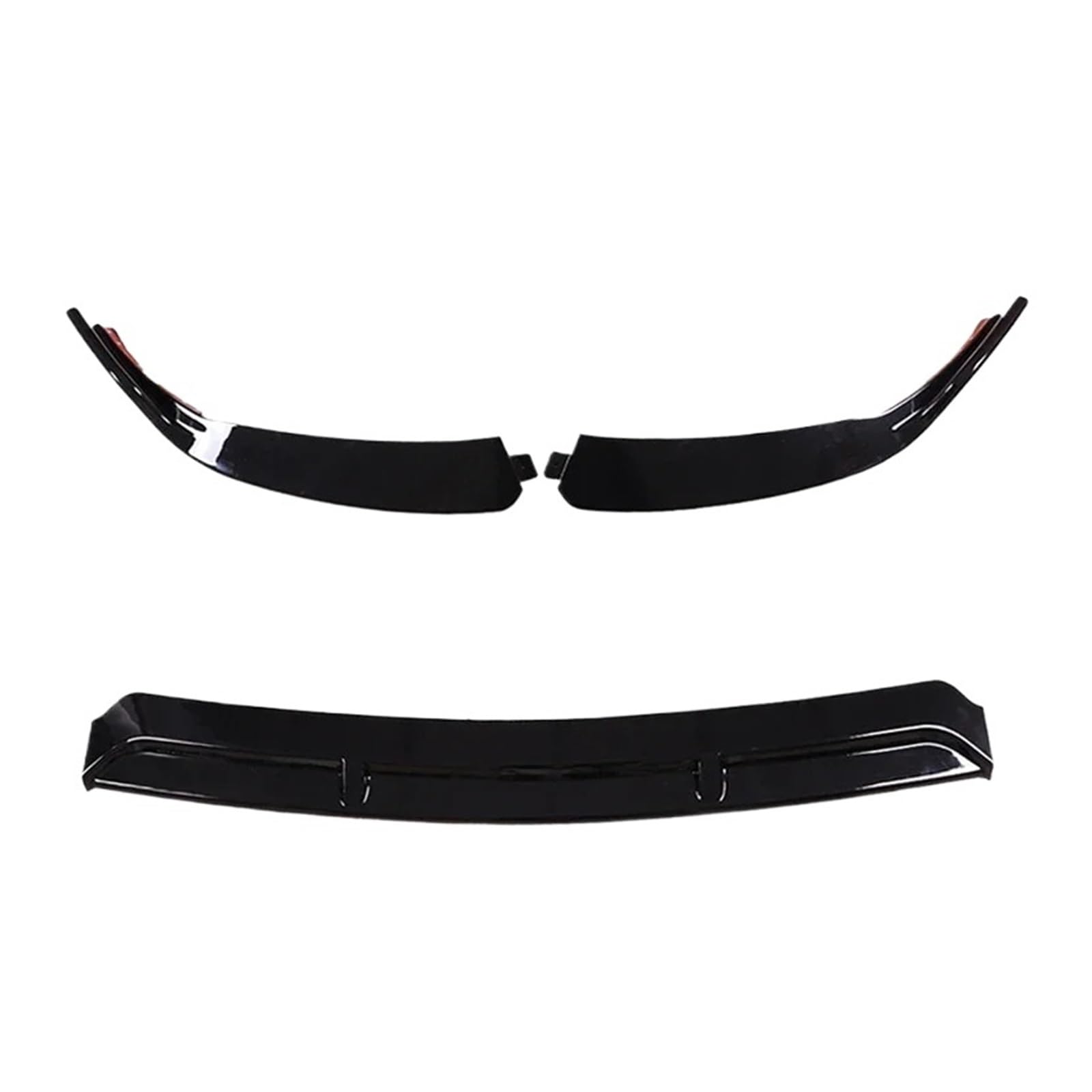 GLONHKDI Kompatibel for Mercedes Benz C-Klasse W205 C205 Coupé Frontstoßstange Lip Body Kit Spoiler Splitter Diffusor C200 C250 C260 C300 C400 C450(Black(2019-2021)) von GLONHKDI