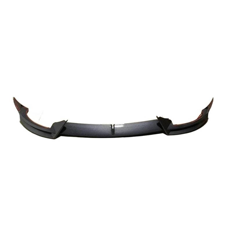 GLONHKDI Kompatibel for Tesla Model Y 2020-2024 ABS Gloss Black Tuning Auto Frontstoßstange Frontlippe Frontschaufelsatz Karosseriespoilersplittersatz(Carbon Look) von GLONHKDI