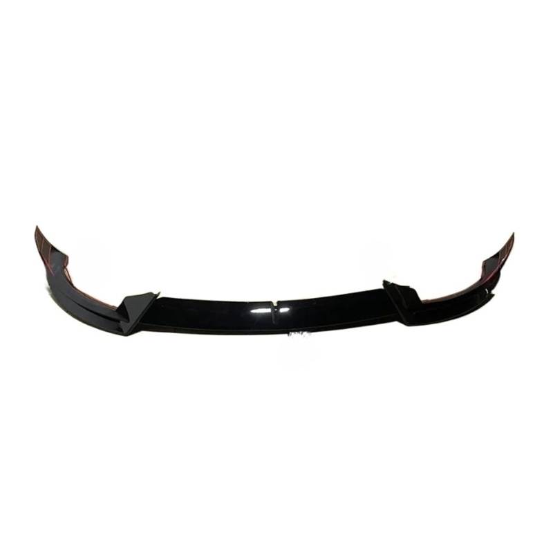 GLONHKDI Kompatibel for Tesla Model Y 2020-2024 ABS Gloss Black Tuning Auto Frontstoßstange Frontlippe Frontschaufelsatz Karosseriespoilersplittersatz(Gloss Black) von GLONHKDI