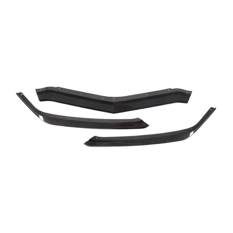 GLONHKDI Kompatibel mit Corvette C8 Z51 2020-2023 Auto Front Stoßstange Lip Splitter Stoßstange Diffusor Schutz Protector Front Stoßstange Lip Splitter(Carbon Fiber) von GLONHKDI
