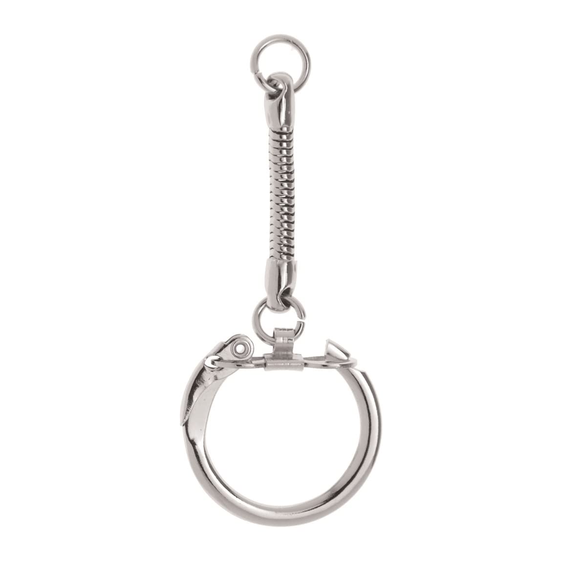 GLOREX 6 1835 014 Schlüsselanhänger, Metall, silber, 25 mm GLOREX 6 1835 014 Schlüsselanhänger, Metall, silber, 25 mm von GLOREX