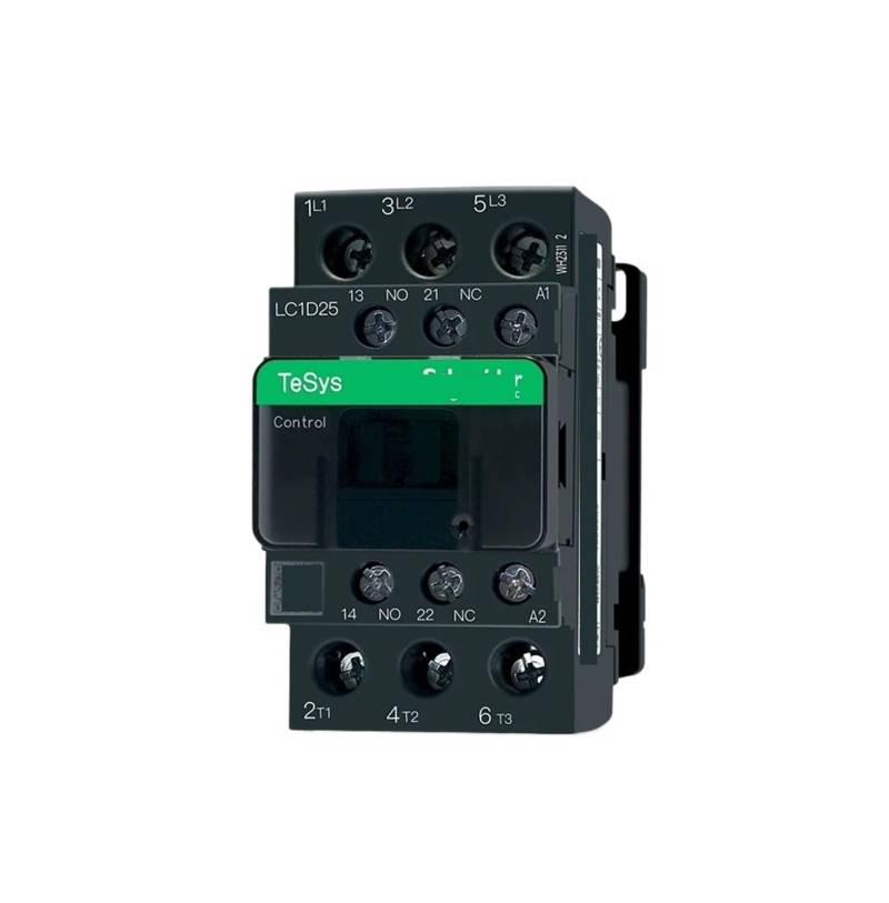 Schütz 220 V AC dreipoliges Schütz 3P 3-phasig 3-polig 50/60 Hz LC1D25 LC1D32 LC1D38 Spulenspannung 24 V 110 V 220 V 380(AC LC1D25A,110V) von GLRXROBKS