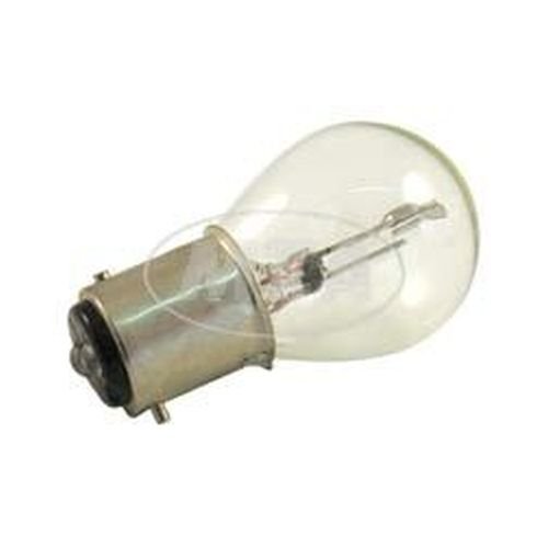 Biluxlampe 12V 15/15W - Bax15d - Glühlampe mit kleinem Sockel (z.B. für 12V-Zündanlage MZA: 50802) - (Markenlampe GLÜWO Germany) von GLÜWO