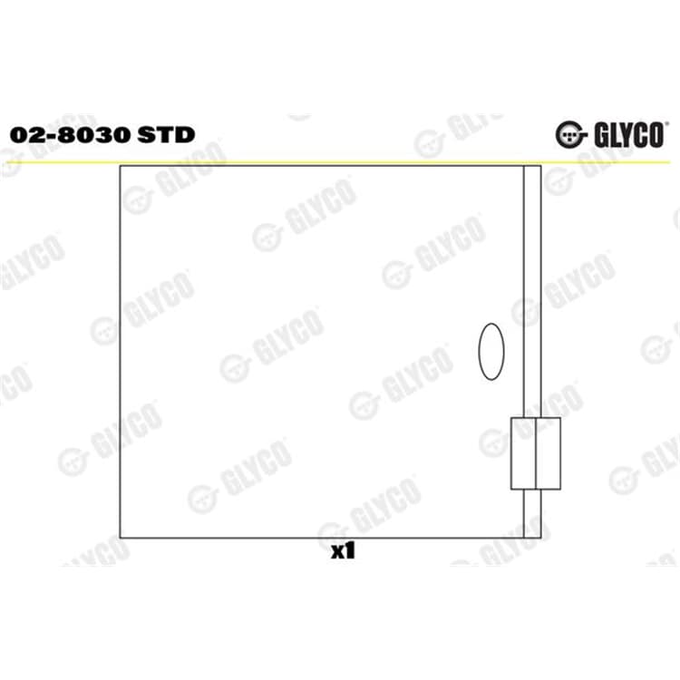 Glyco Kurbelwellenlager Porsche 911 Boxster von GLYCO