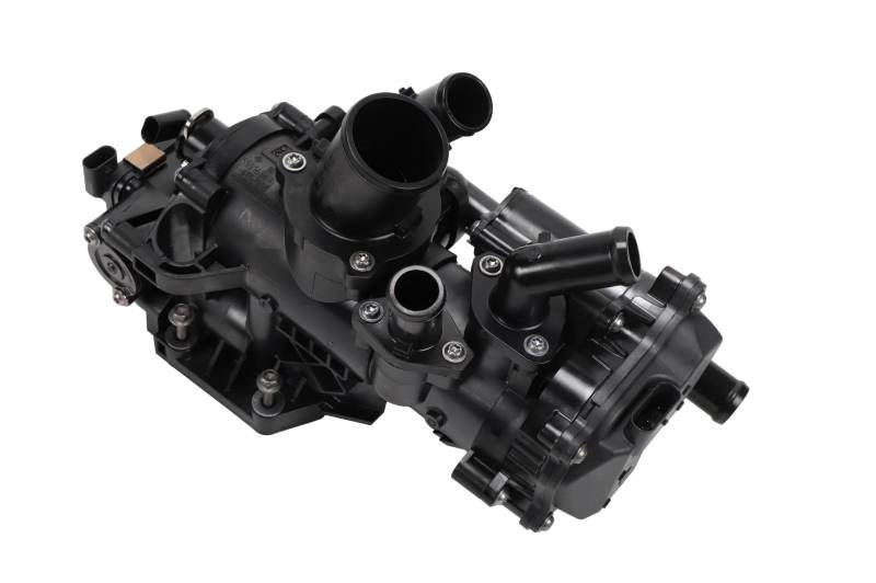 GM Genuine Parts 55516369 Motorkühlmittel-Durchflusskontrollventil aus Edelstahl, 2-Port, Gewinde-Einlass, Kompression-Auslass, Glokkenventil, Stahlgehäuse, Kühlsystemkomponente, Ventil von GM GENUINE PARTS