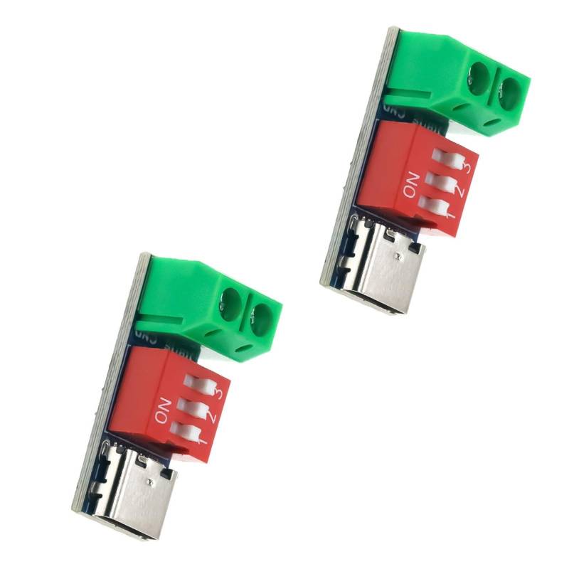 2pcs USB Typ C Triggermodul Mit Multiprotokollunterstützung Und Spannungsanpassung Sicherer Und Effizienter Vorgänge von GMBYLBY