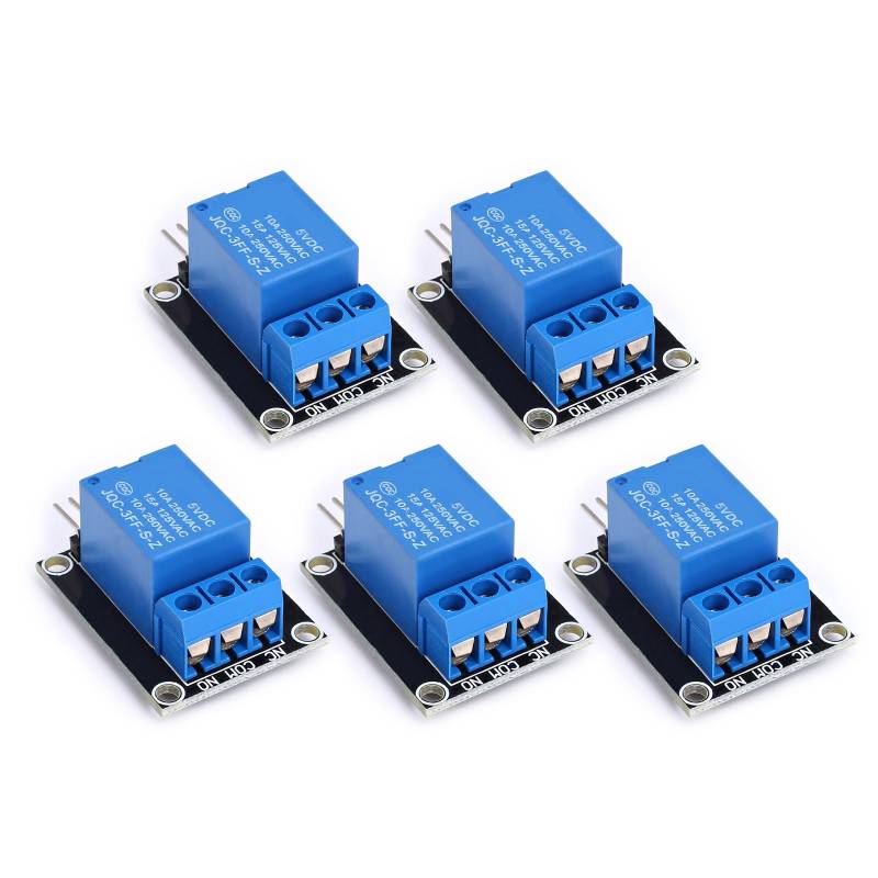 5pcs Single Channel Relays Modules Board Mit Standard Schnittstellen Elektronische Steuermodule Zur Integration In Projekte von GMBYLBY