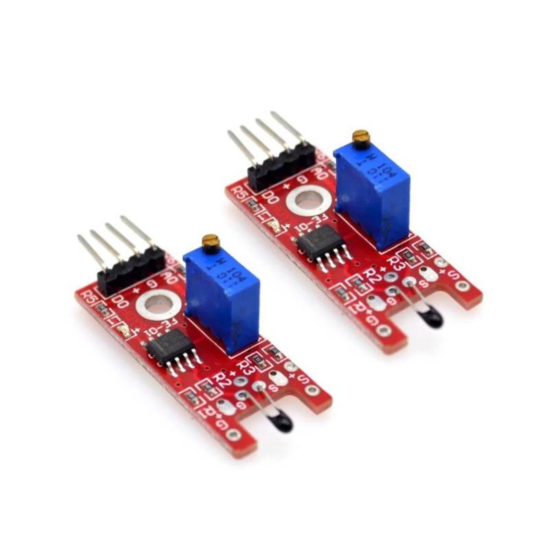Kompaktes KY028 Thermistor-Modul für Elektronikprojekte, digitale Temperatursensoren, Modulplatine, stabile Leistung von GMBYLBY