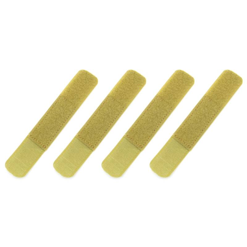 Wiederverwendbare taktische Nylon-Gurte, regulierbare Bindungsgurte, Seilspanner für Outdoor-Camping und Heimorganisation, 4 Stück von GMBYLBY