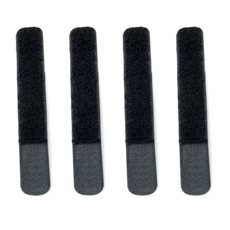 Wiederverwendbare taktische Nylon-Gurte, regulierbare Bindungsgurte, Seilspanner für Outdoor-Camping und Heimorganisation, 4 Stück von GMBYLBY