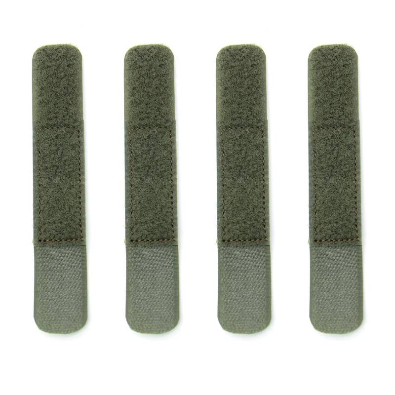 Wiederverwendbare taktische Nylon-Gurte, regulierbare Bindungsgurte, Seilspanner für Outdoor-Camping und Heimorganisation, 4 Stück von GMBYLBY