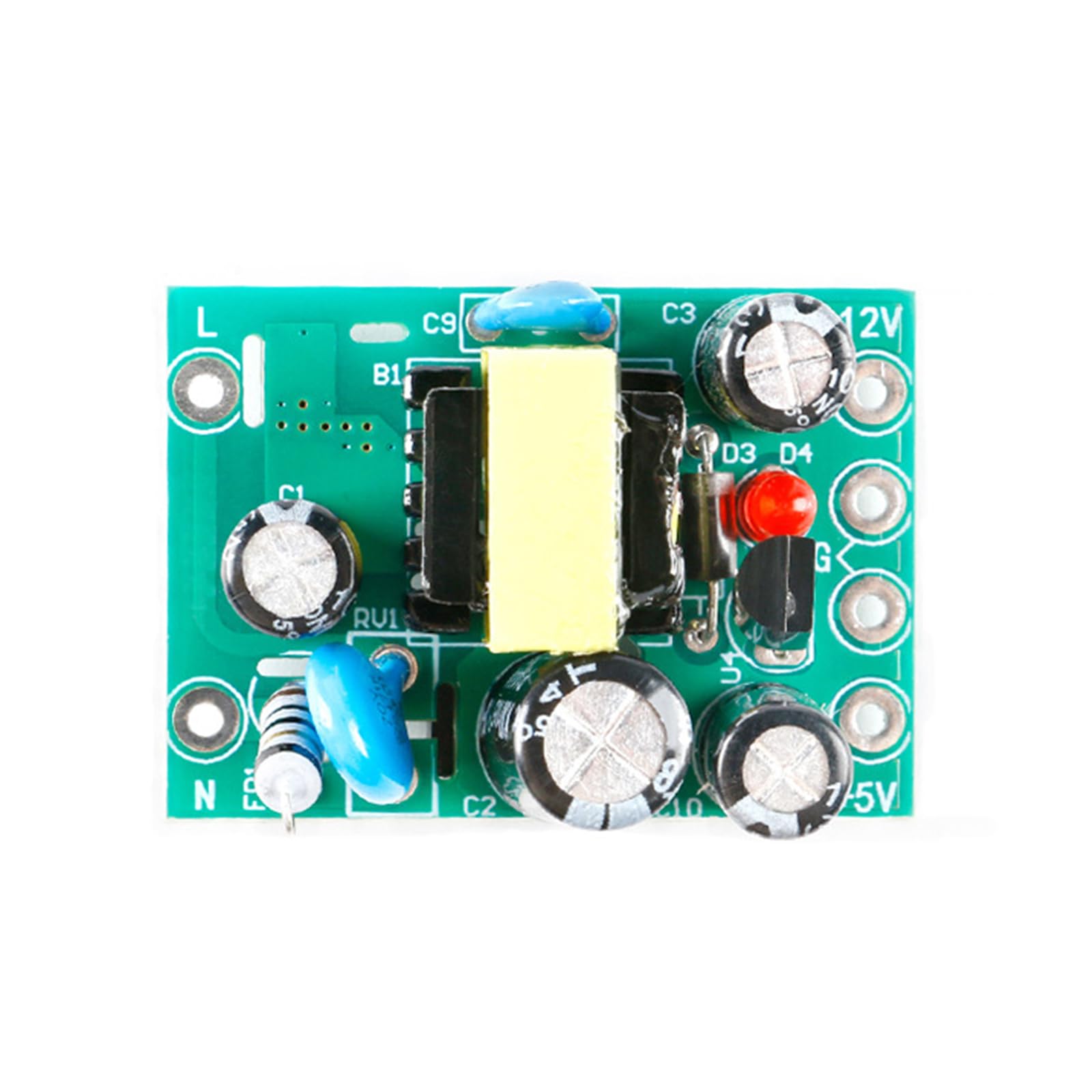Zwei Ausgangs ACDC Modulplattenumwandlung Von AC 110V 220 V In Stabile DC5V Und 12 V Netzteile Zwei Ausgangs ACDC Modulplattenumwandlung Von AC 110V 220 V In Stabile DC5V Und 12 V Netzteile von GMBYLBY