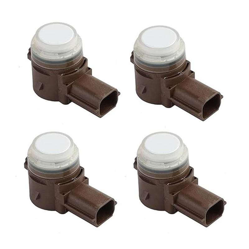 Auto Einparkhilfe Für Fiesta Für Focus Für Ecosport Auto Pdc Einparkhilfe Sensor Rückfahrassistent Hu5t15c868aaw(Weiß,4pcs) von GMEVEMKFKG
