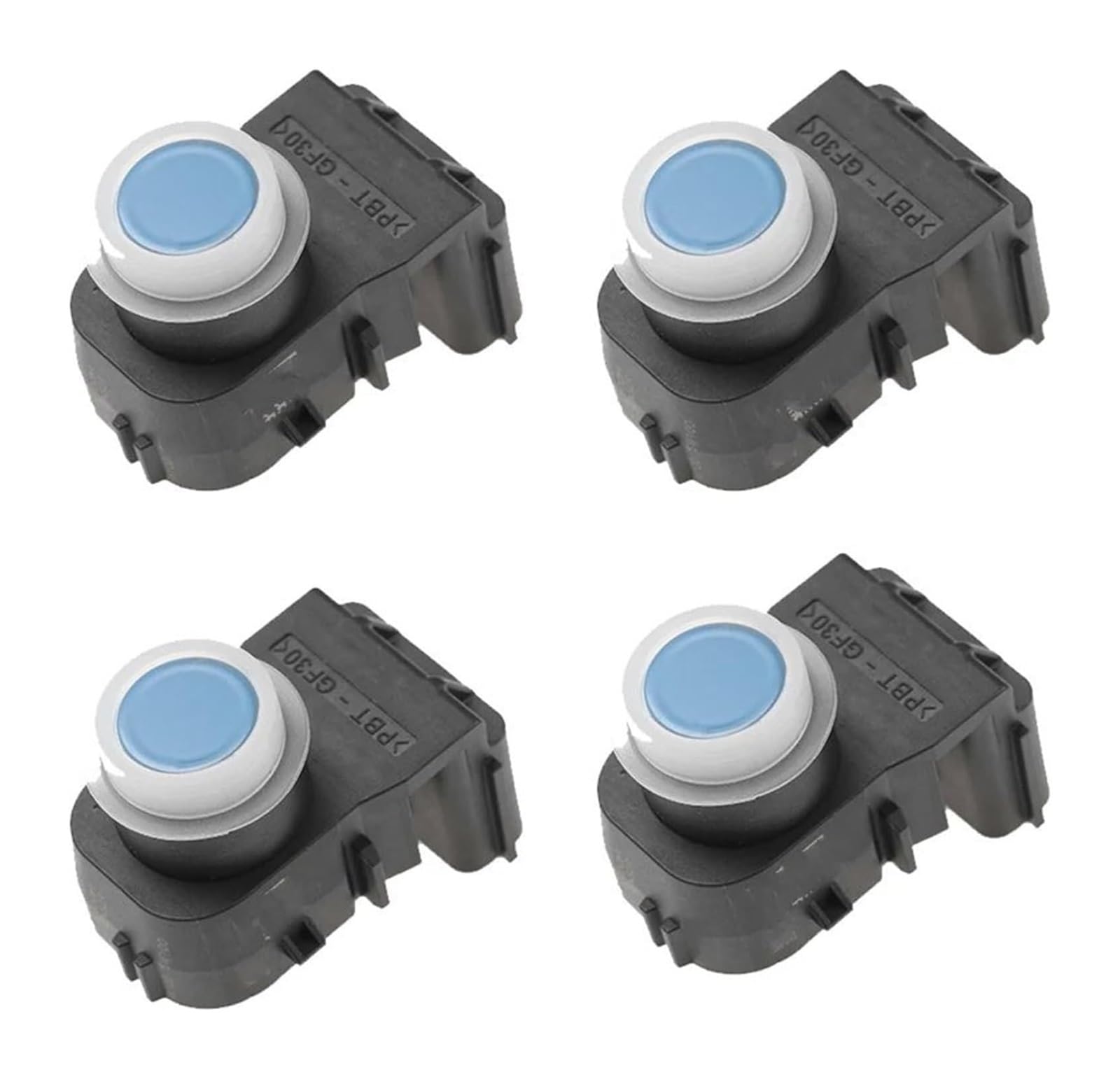 Auto Einparkhilfe Für Kia Auto Stoßstange Pdc Parkplatz Sensor Auto Abstand Control Reverse Unterstützen 95720g6100(Blau,4pcs) von GMEVEMKFKG
