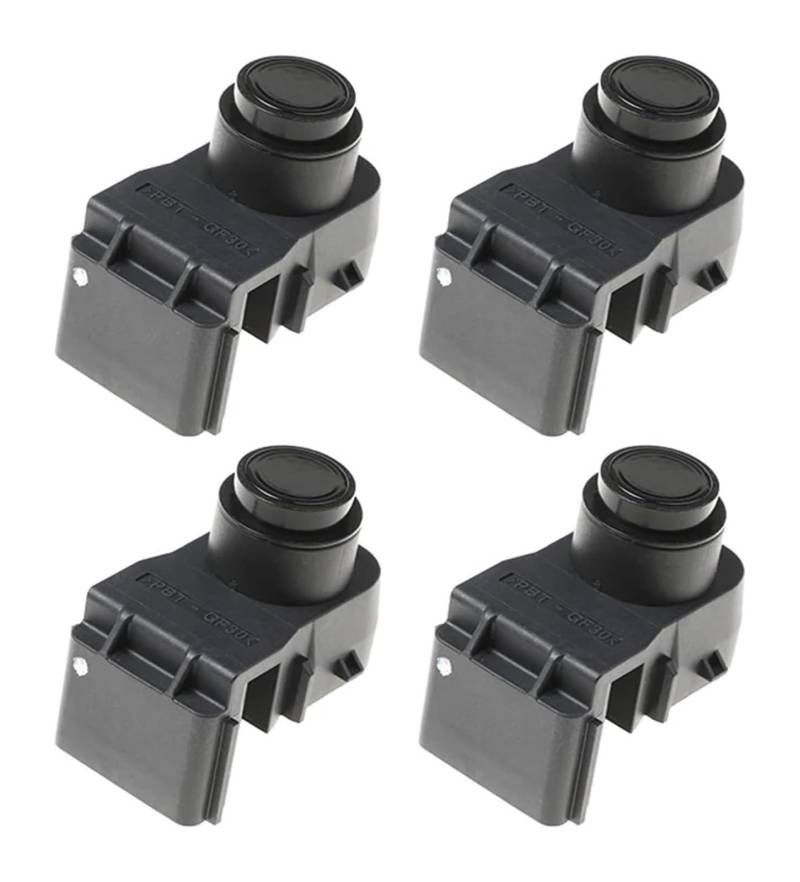 Auto Einparkhilfe Für Kia Auto Stoßstange Pdc Parkplatz Sensor Auto Abstand Control Reverse Unterstützen 95720g6100(Schwarz,4pcs) von GMEVEMKFKG