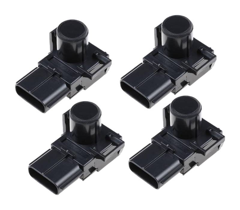 Auto Einparkhilfe Für T&oyota Für Camry Für Corolla PDC Stoßstange Parkplatz Sensor 4PCS 89341-33180 8934133180(Schwarz) von GMEVEMKFKG