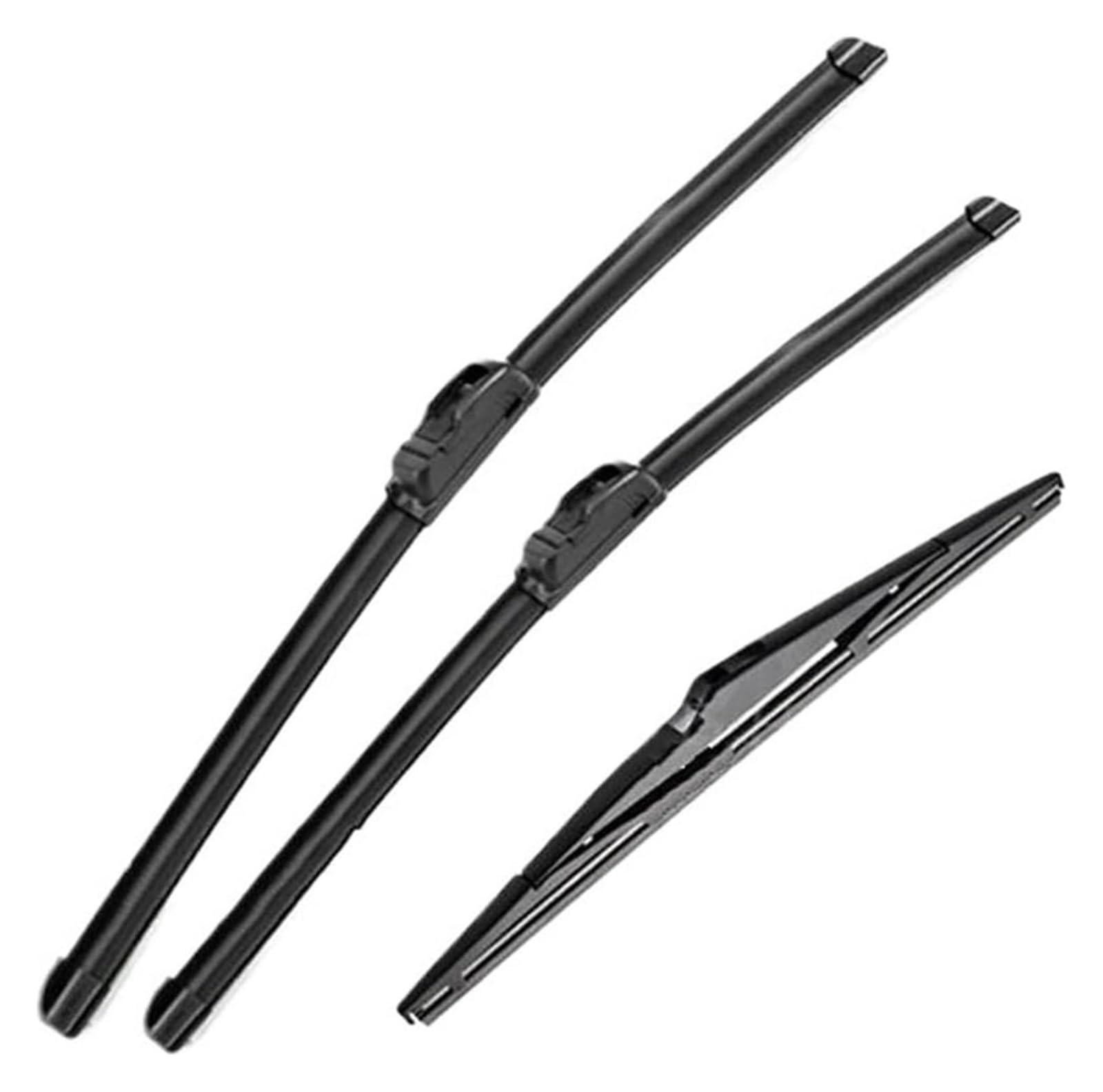 Frontscheibe Scheibenwischer Für Hyundai Für Tucson MK2 Ix35 2010-2015 Windschutzscheibe Auto Wischer Klingen Vorne Hinten Wischer Blades Set Kit 24 "+ 16" + 12"(Left hand drive) von GMEVEMKFKG