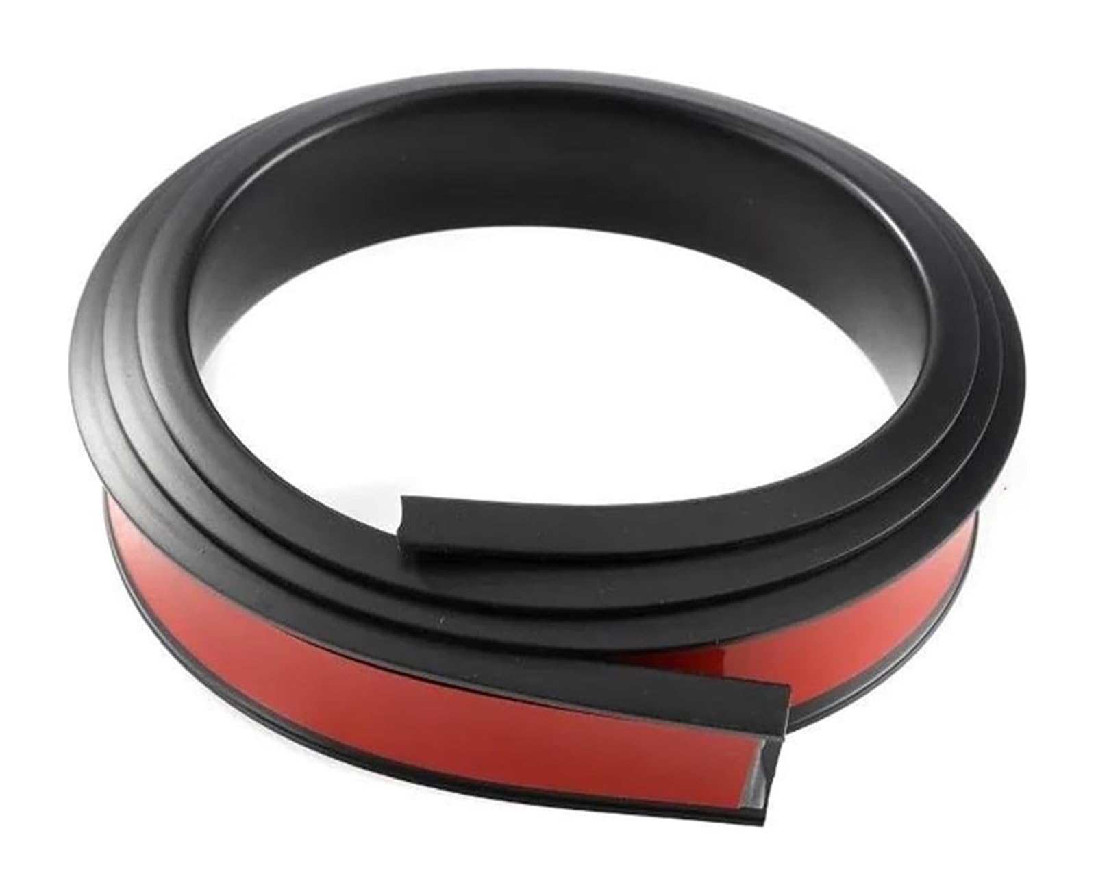 Kotflügel 1,5 M Streifen Bogen Schutz Kotflügel Auto Fender Flares Universal Gummi Rad Augenbraue Aufkleber Anti-kollision Trim(Black 45mm) von GMEVEMKFKG