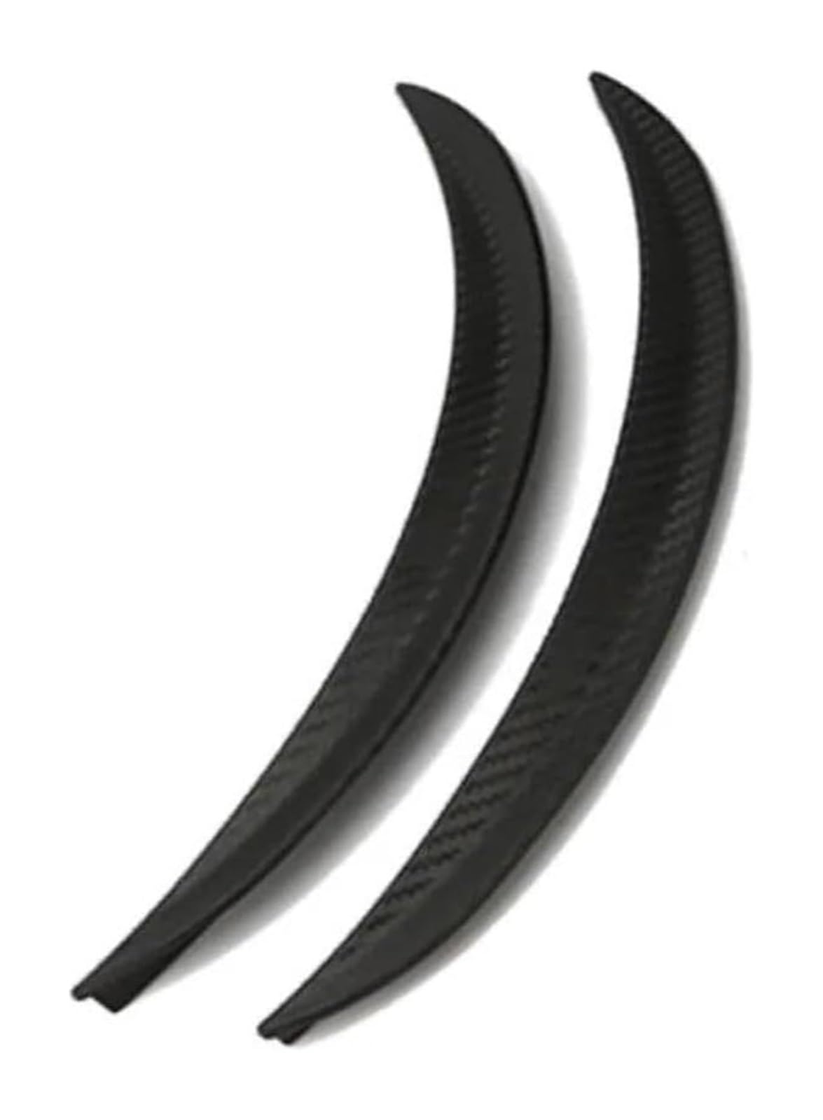 Kotflügel 25 Cm 33 Cm 40 Cm 72 Cm Carbon Fiber Fender Flare Rad Augenbraue Gummi Bogen Auto Reifen Moulding Lip Trim Schutz Streifen 2 Stücke(40) von GMEVEMKFKG