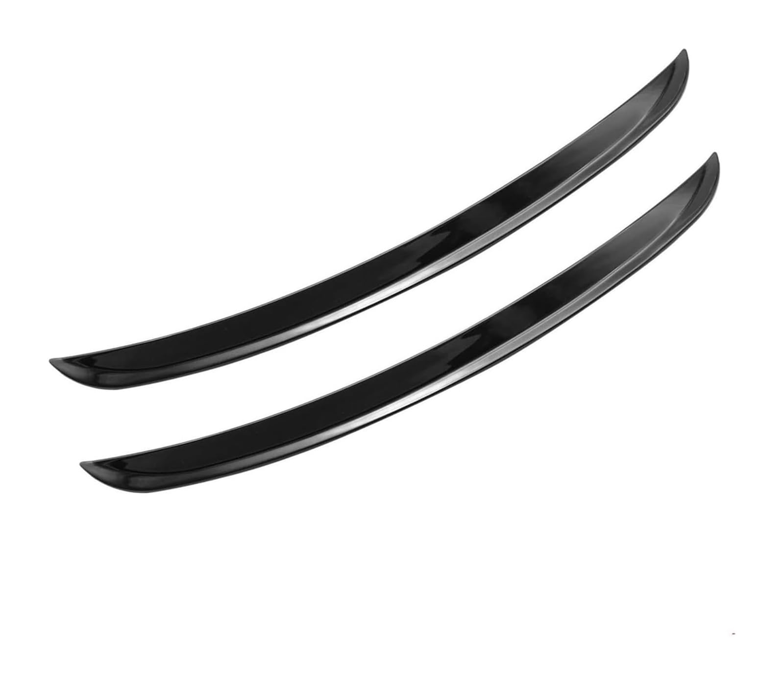 Kotflügel 4 Stücke Universal Anti-scratch Streifen Lippen Aufkleber Kotflügel Auto Lkw Körper Kit Molding Trim Fender Flare Gummi Rad Augenbraue(32cmx2) von GMEVEMKFKG
