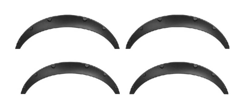 Kotflügel 4PCS Autozubehör Auto Rad Kotflügelverbreiterungen Polyurethan Schwarz Universal von GMEVEMKFKG