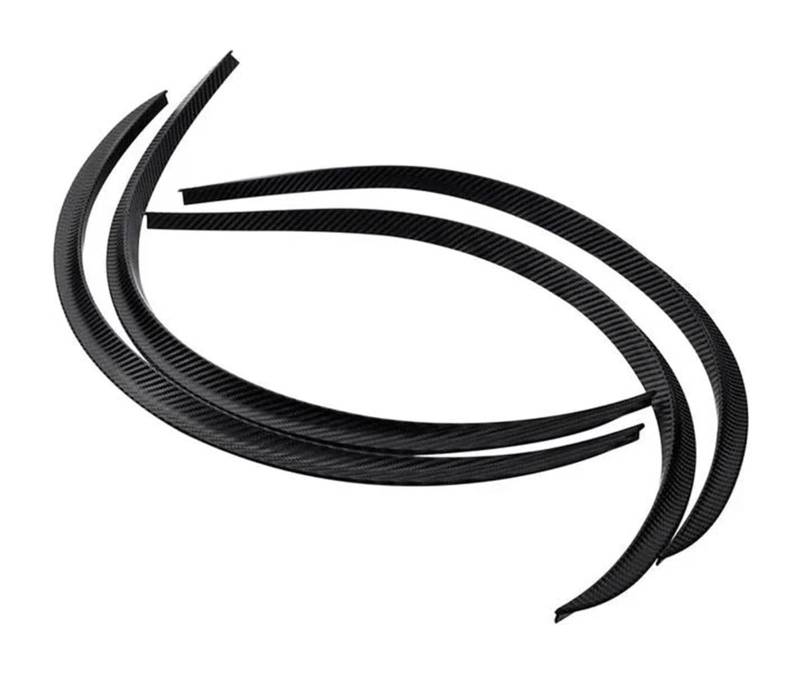Kotflügel 72 Cm Body Kit Schlammschutz Auto Kotflügelverbreiterungen Bogen Rad Augenbrauenschutz Auto Kotflügel Kotflügelverbreiterung Streifen Rad Lippe(2 Pair) von GMEVEMKFKG